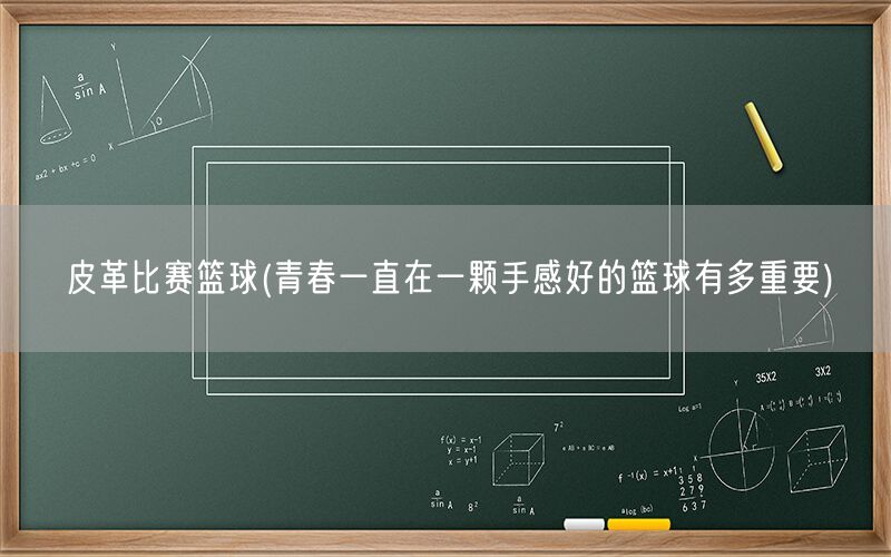 皮革比赛篮球(青春一直在一颗手感好的篮球有多重要)(图1) 皮革比赛篮球(青春一直在一颗手感好的篮球有多重要)(图1)