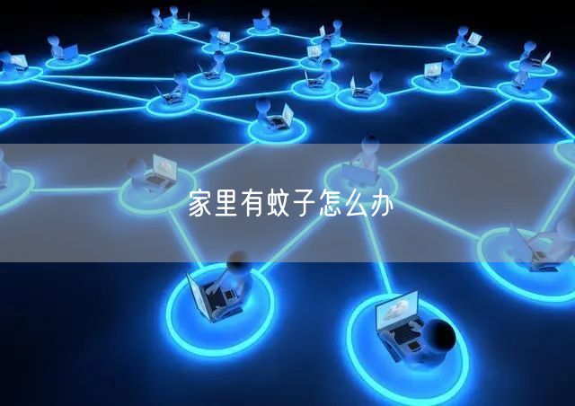 家里有蚊子怎么办(图1) 家里有蚊子怎么办(图1)